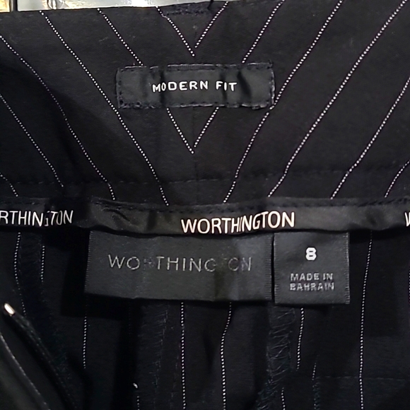 Worthington PinstripeTrousers Pants - Picture 5 of 6